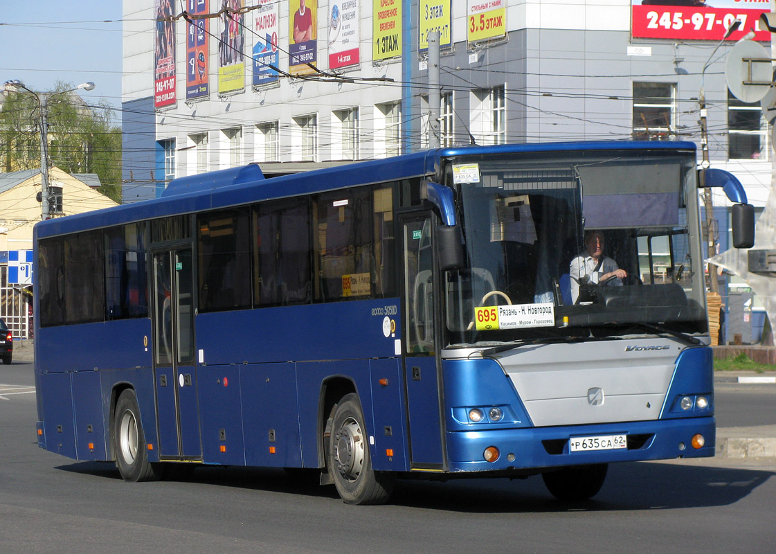 Рязанская область, ГолАЗ-525110-11 "Вояж" № Р 635 СА 62