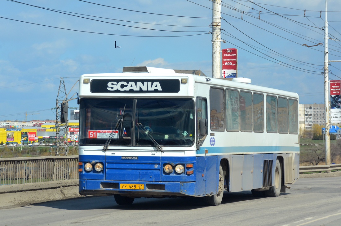 Ростовская область, Scania CN113CLB № СК 438 61