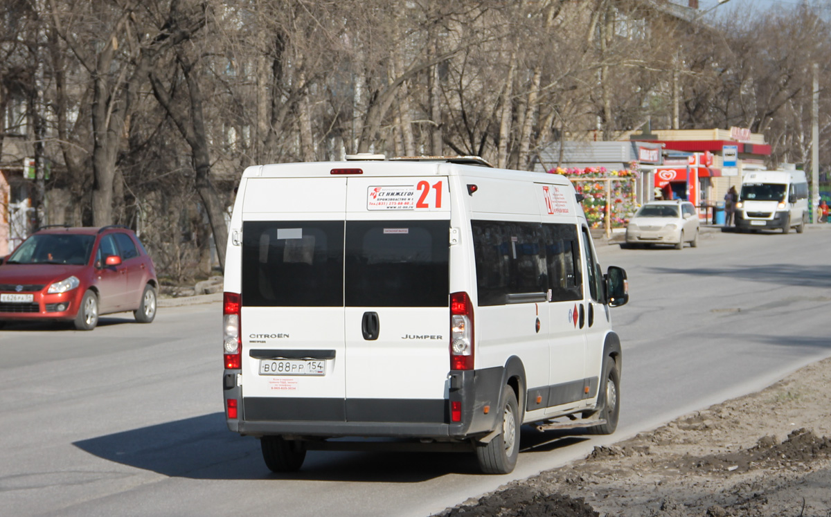 Новосибирская область, Автодом-22080* (Peugeot Boxer) № В 088 РР 154