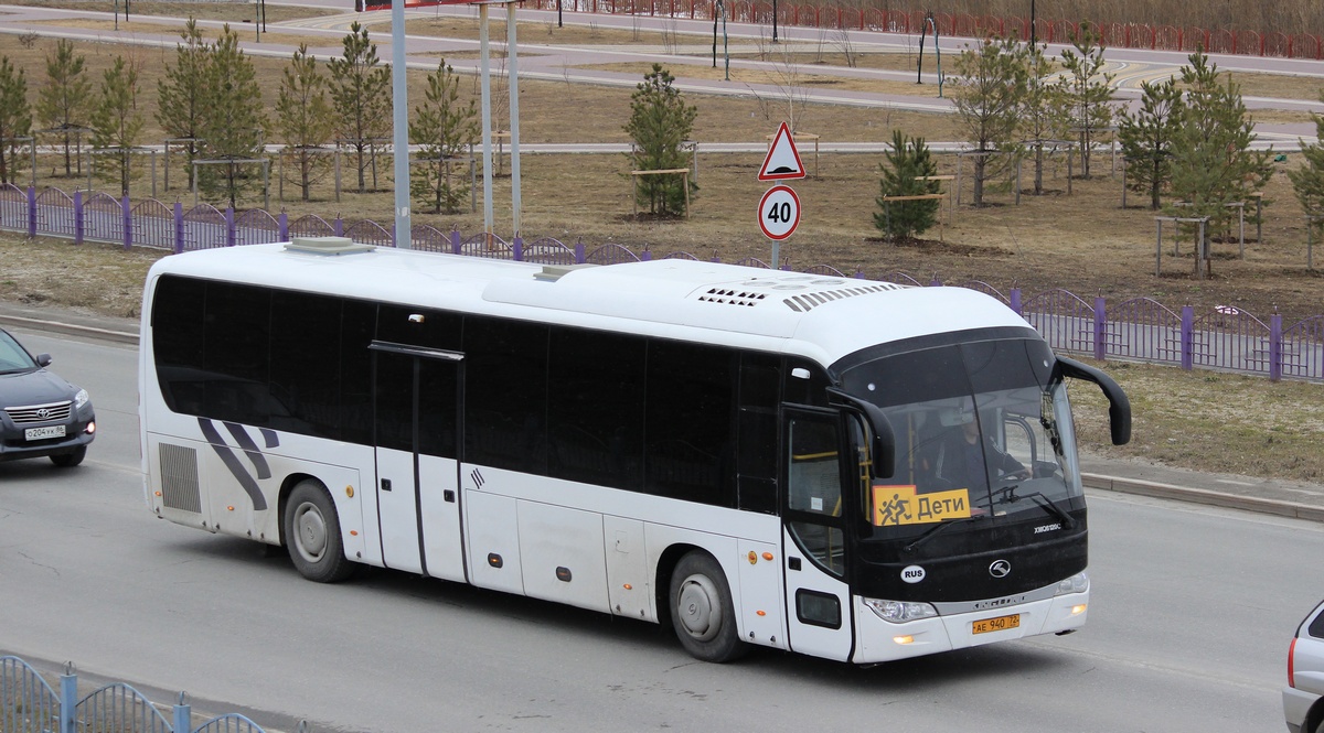 Тюменская область, King Long XMQ6120C № АЕ 940 72