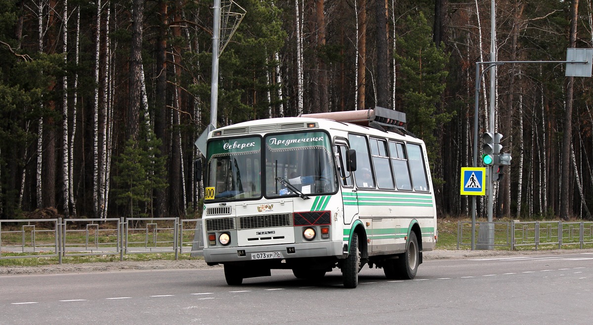 Томская область, ПАЗ-32054 № Е 073 ХР 70