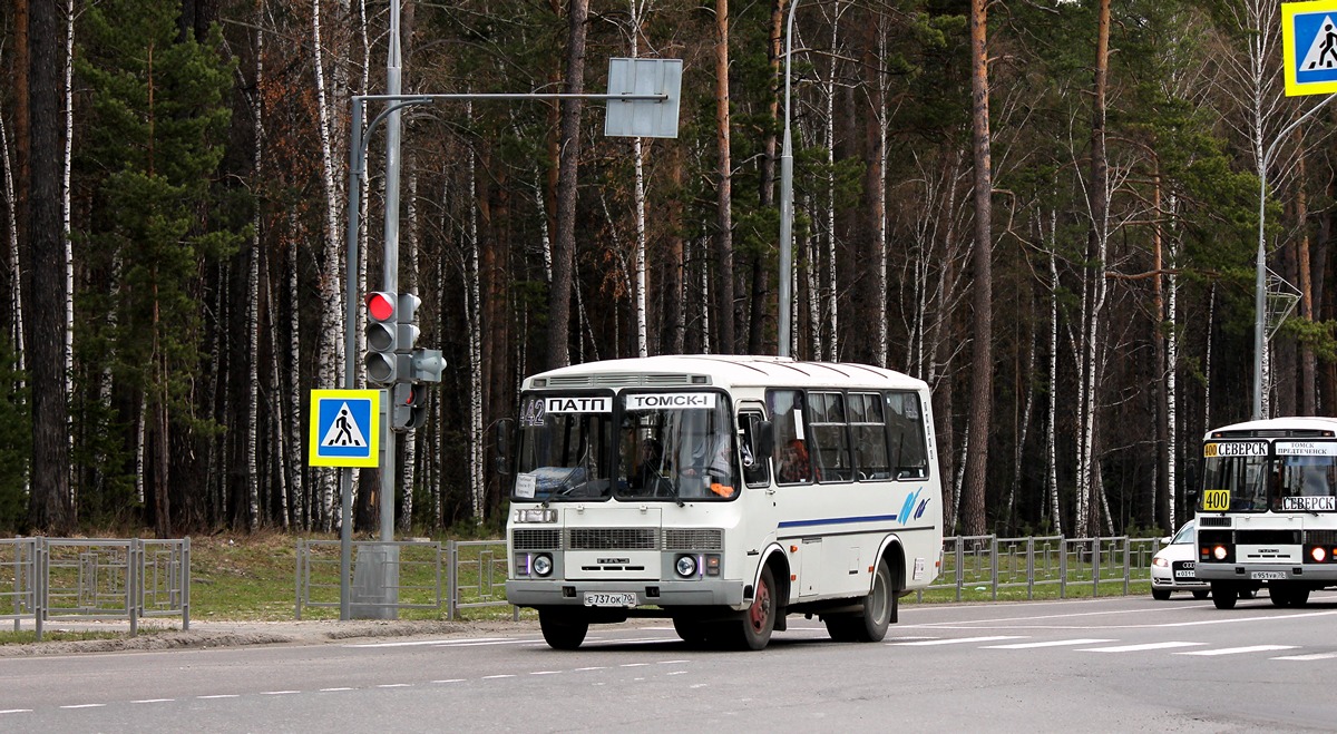 Томская область, ПАЗ-32054 № Е 737 ОК 70