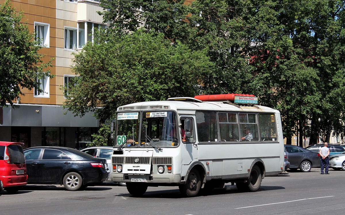 Томская область, ПАЗ-32054 № М 026 РА 70