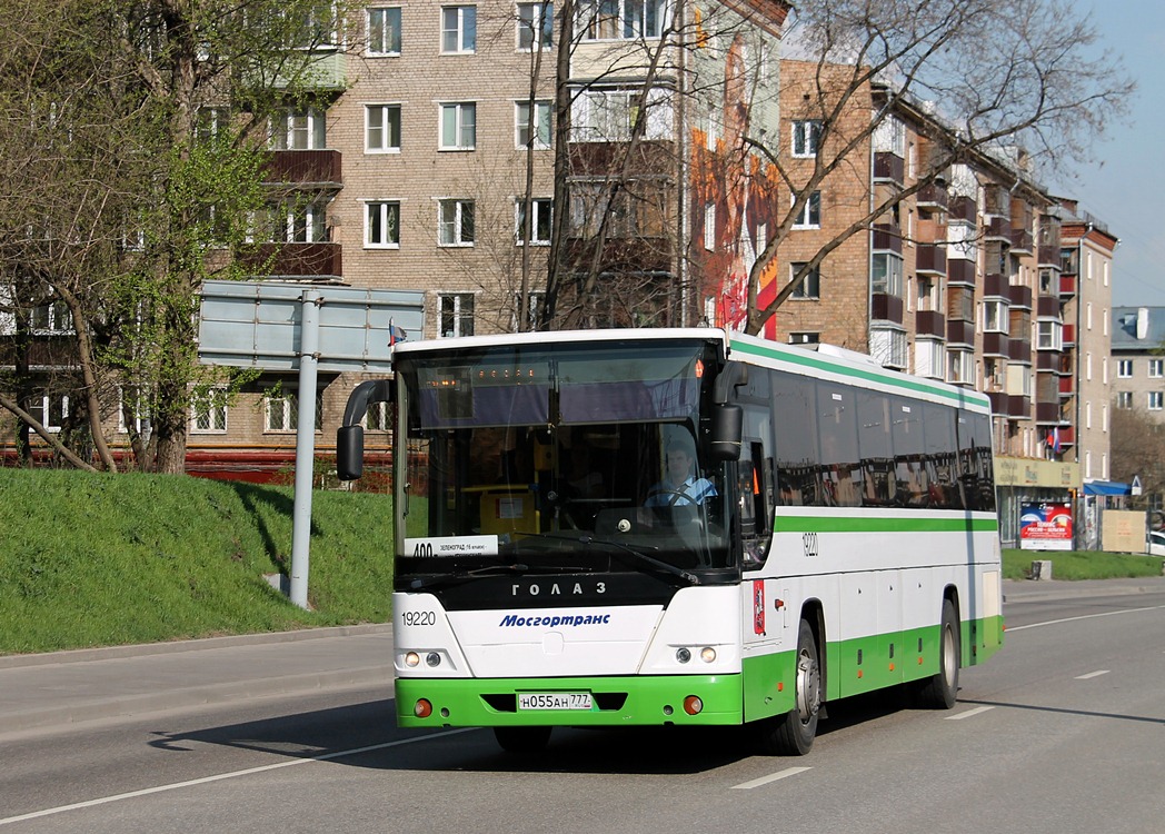 Москва, ГолАЗ-525110-10 "Вояж" № 19220