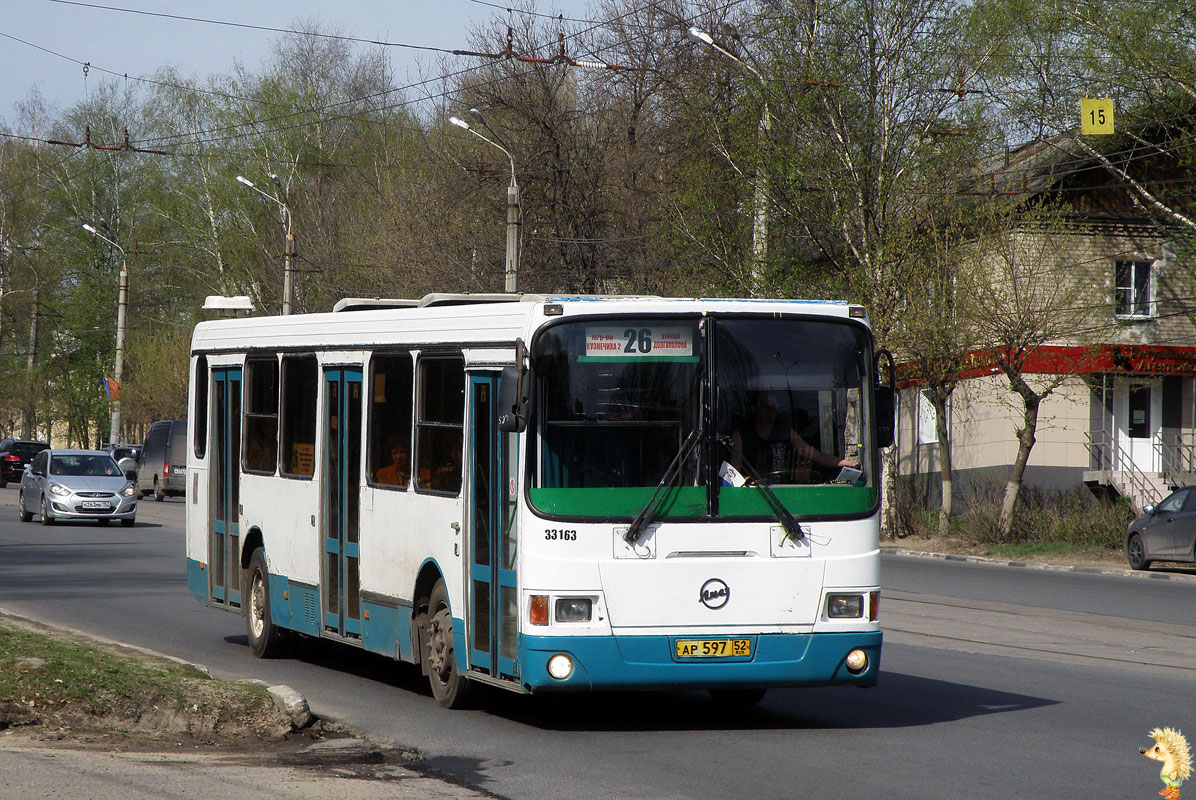 Нижегородская область, ЛиАЗ-5256.26 № 33163