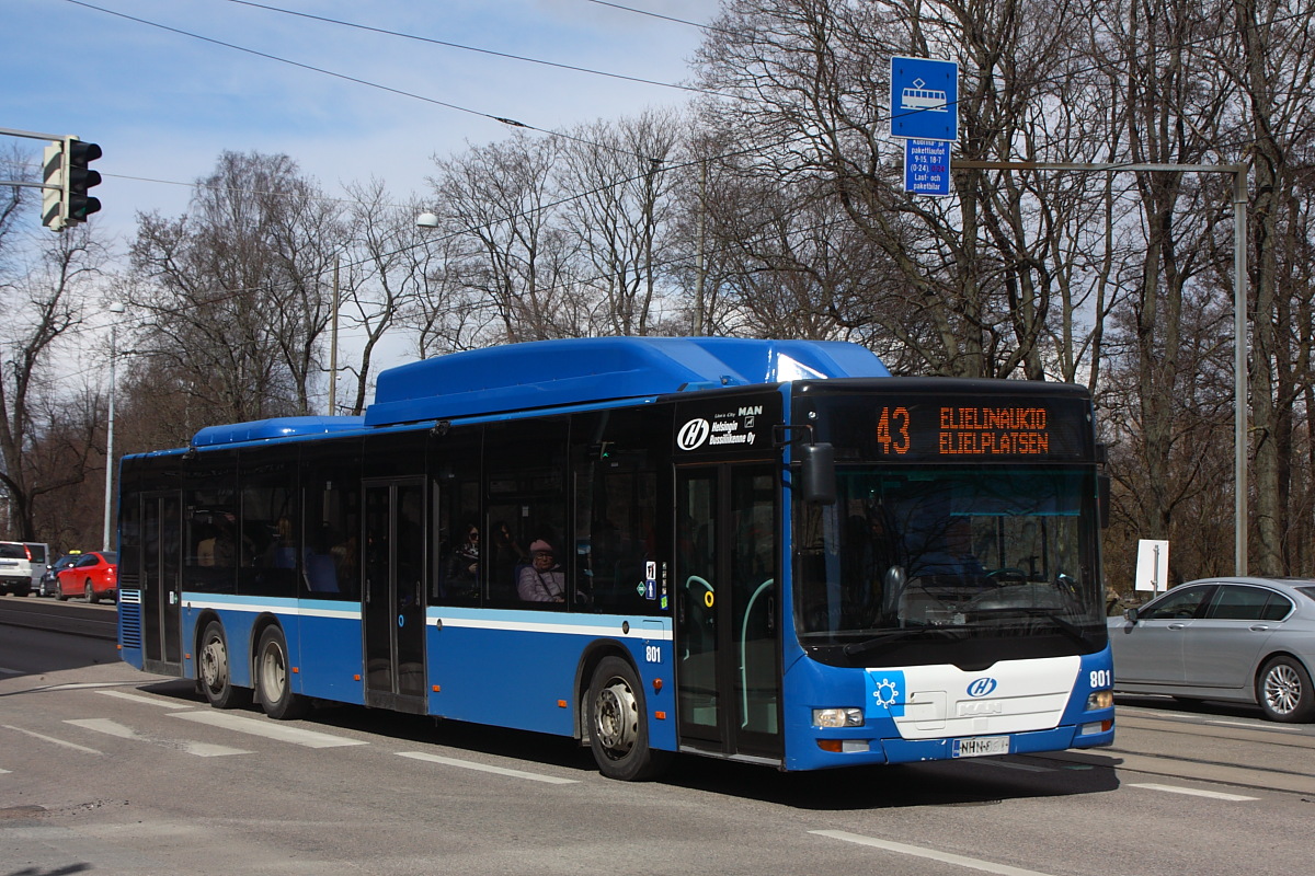 Финляндия, MAN A26 Lion's City LL NL313-15 CNG № 801