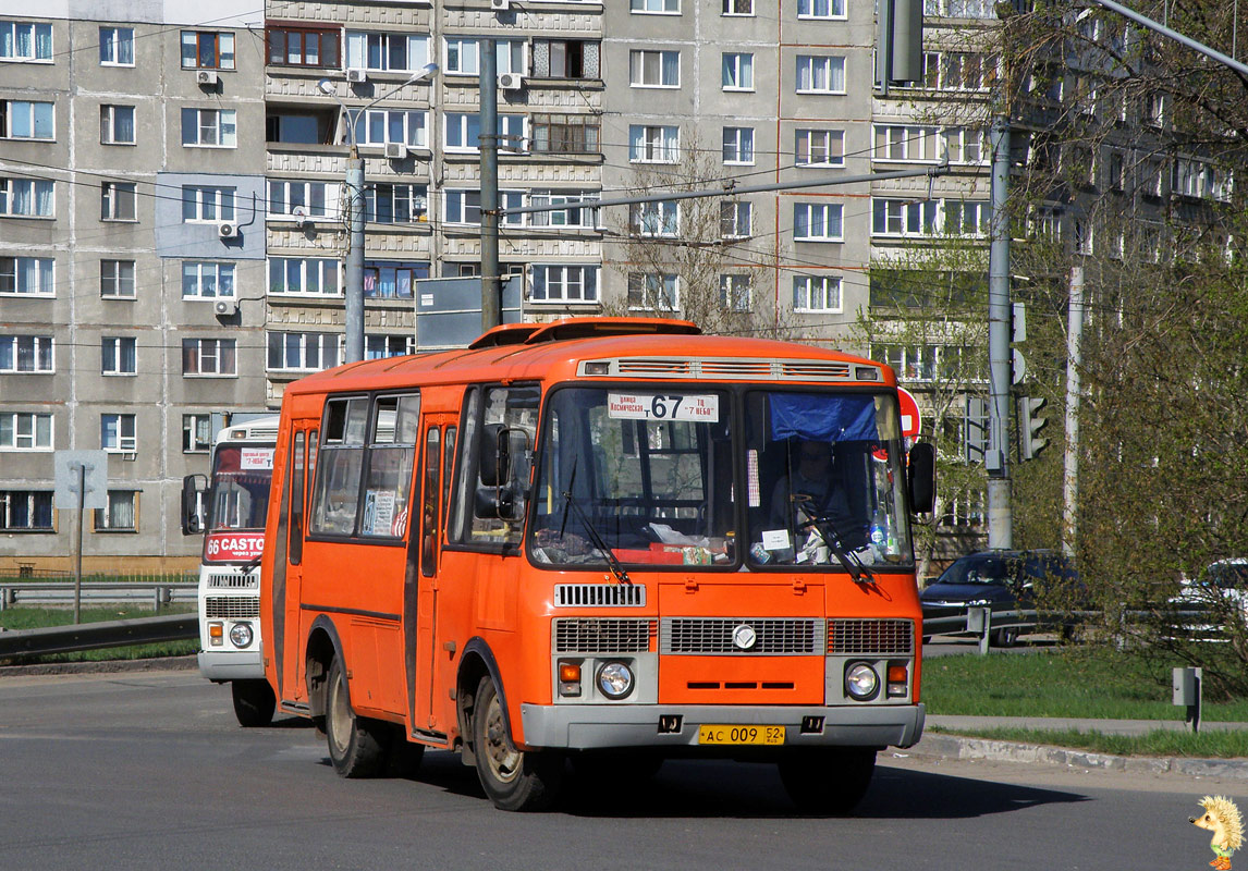 Нижегородская область, ПАЗ-32054 № АС 009 52