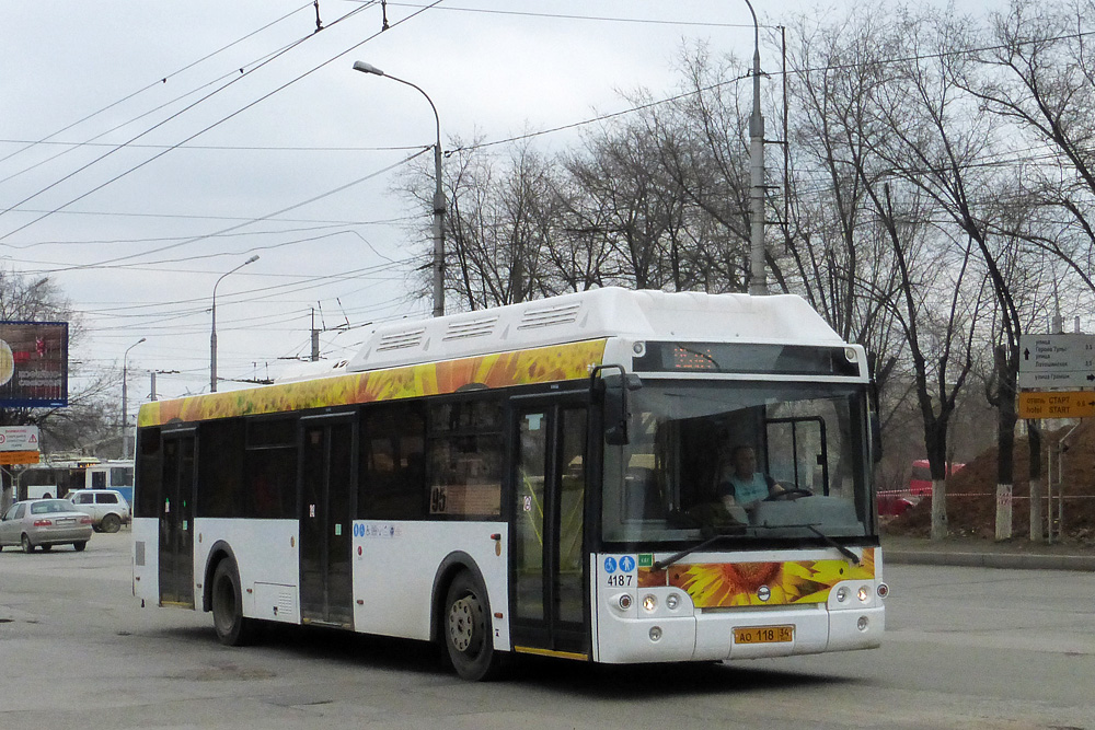 Volgograd region, LiAZ-5292.67 (CNG) # 4187