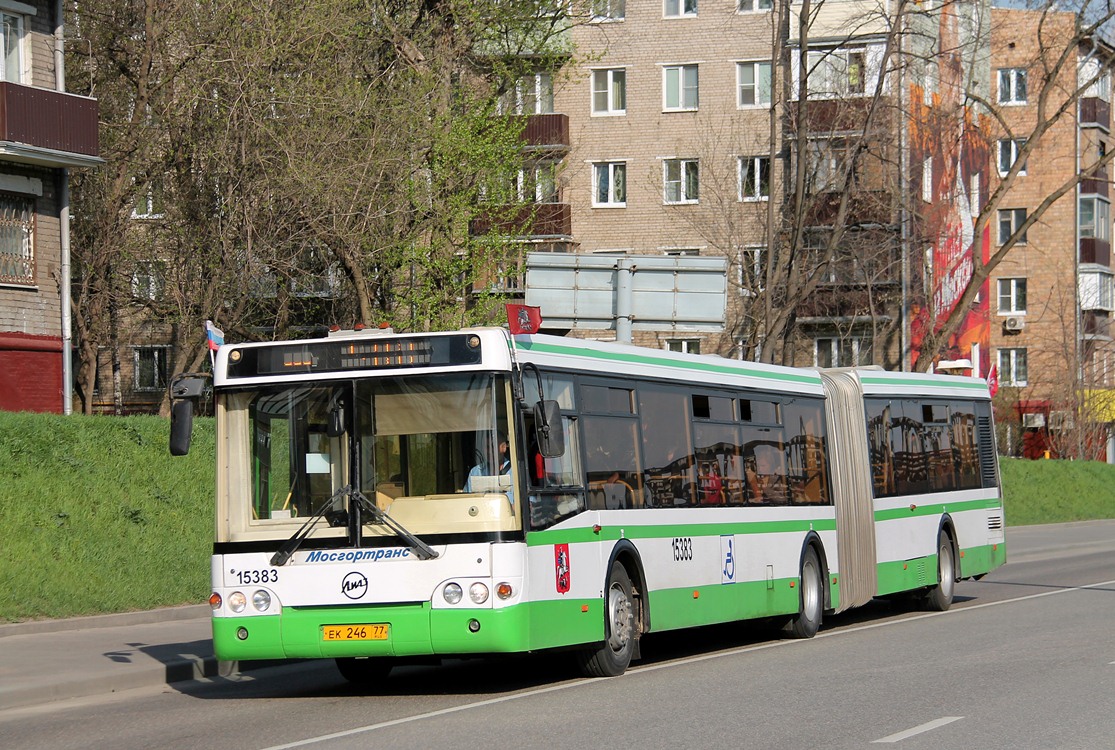 Москва, ЛиАЗ-6213.20 № 15383