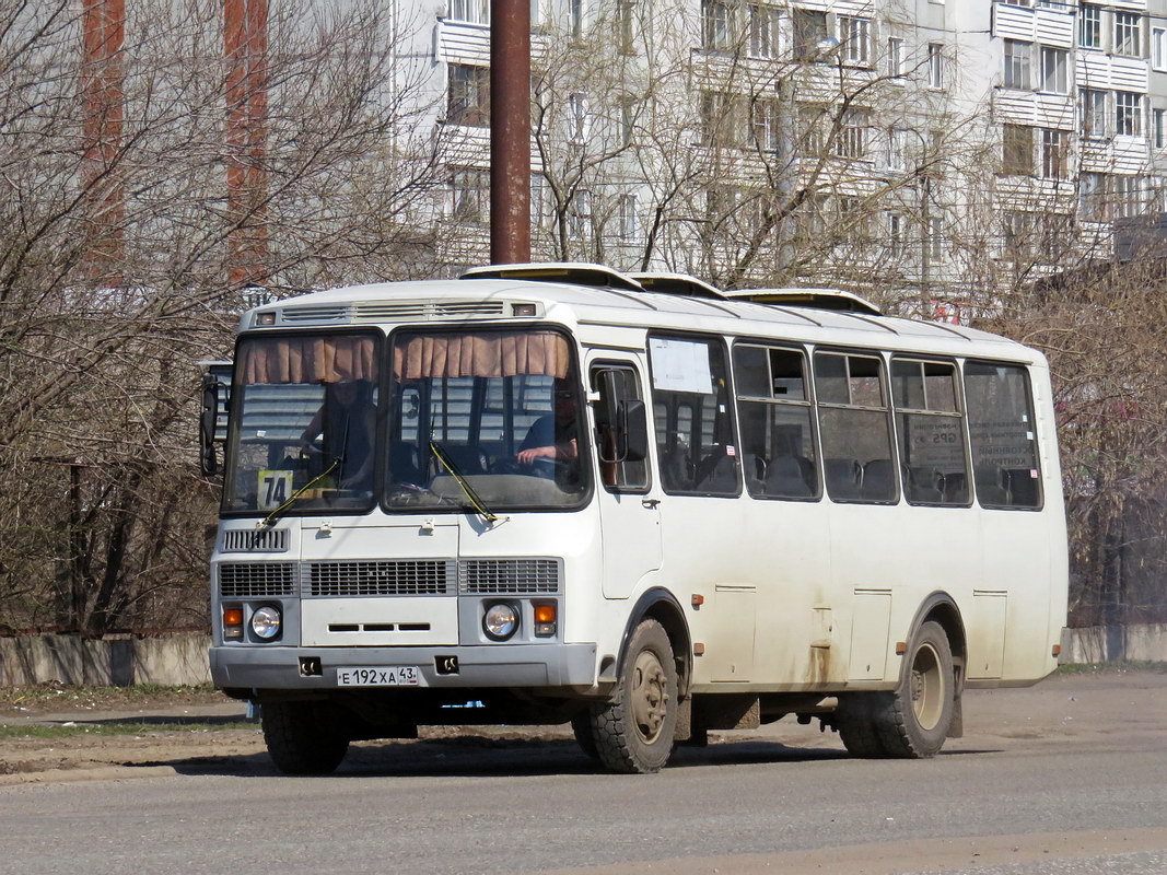 Кировская область, ПАЗ-4234 № Е 192 ХА 43