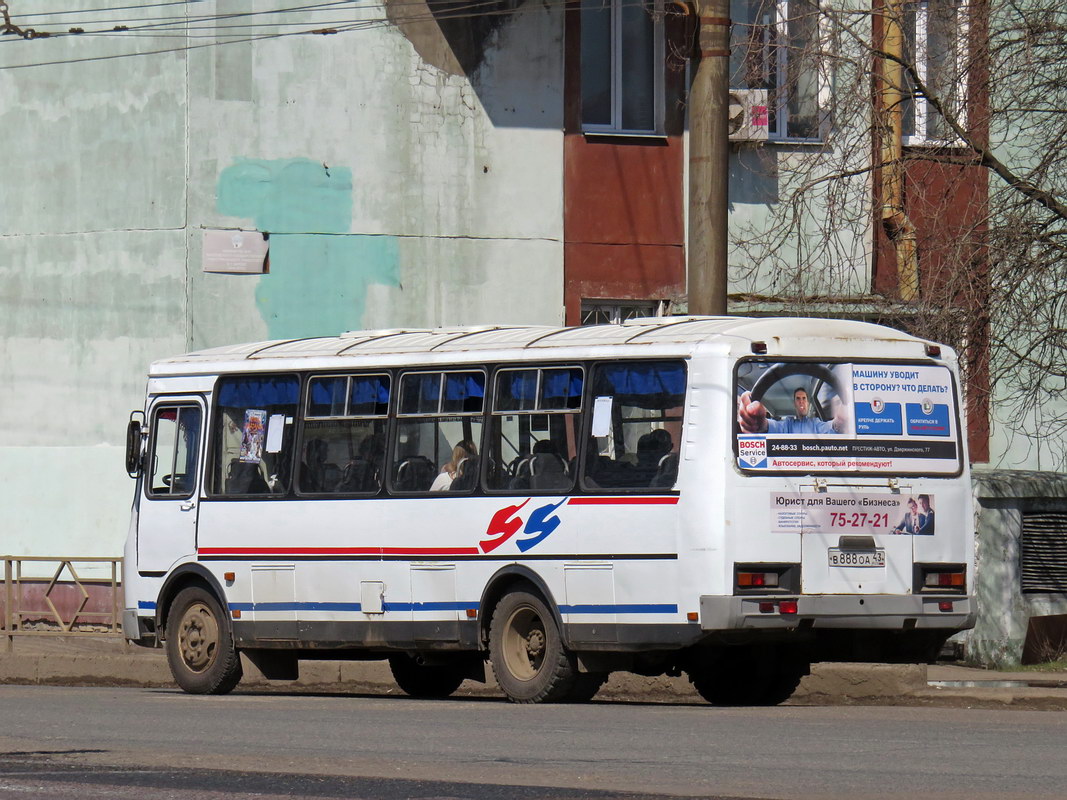 Кировская область, ПАЗ-4234 № В 888 ОА 43