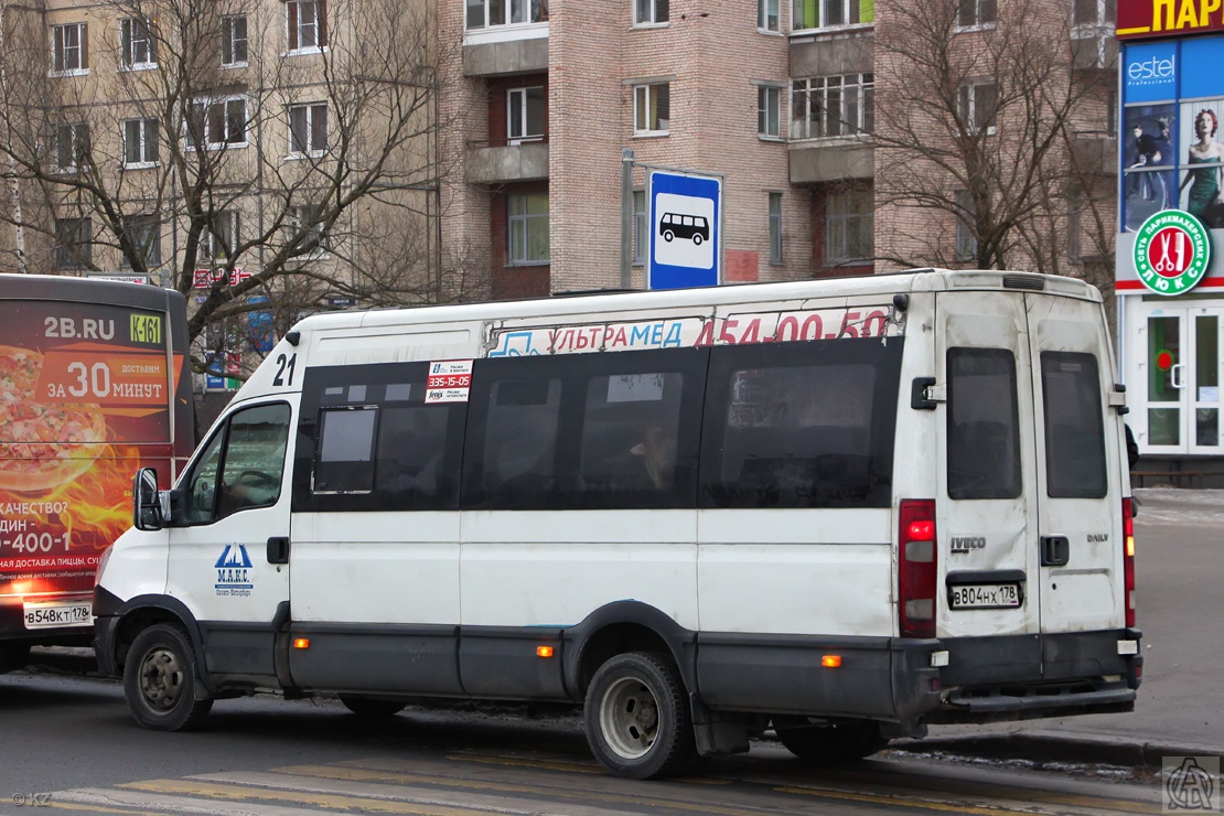 Санкт-Петербург, Нижегородец-2227UT (IVECO Daily) № В 804 НХ 178