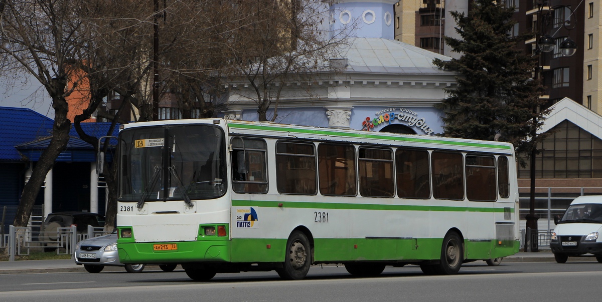 Тюменская область, ЛиАЗ-5293.00 № 2381