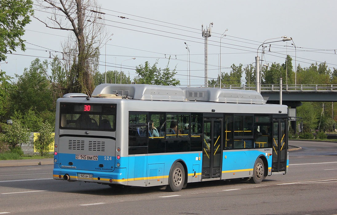 Алматы, Yutong ZK6118HGA № 524