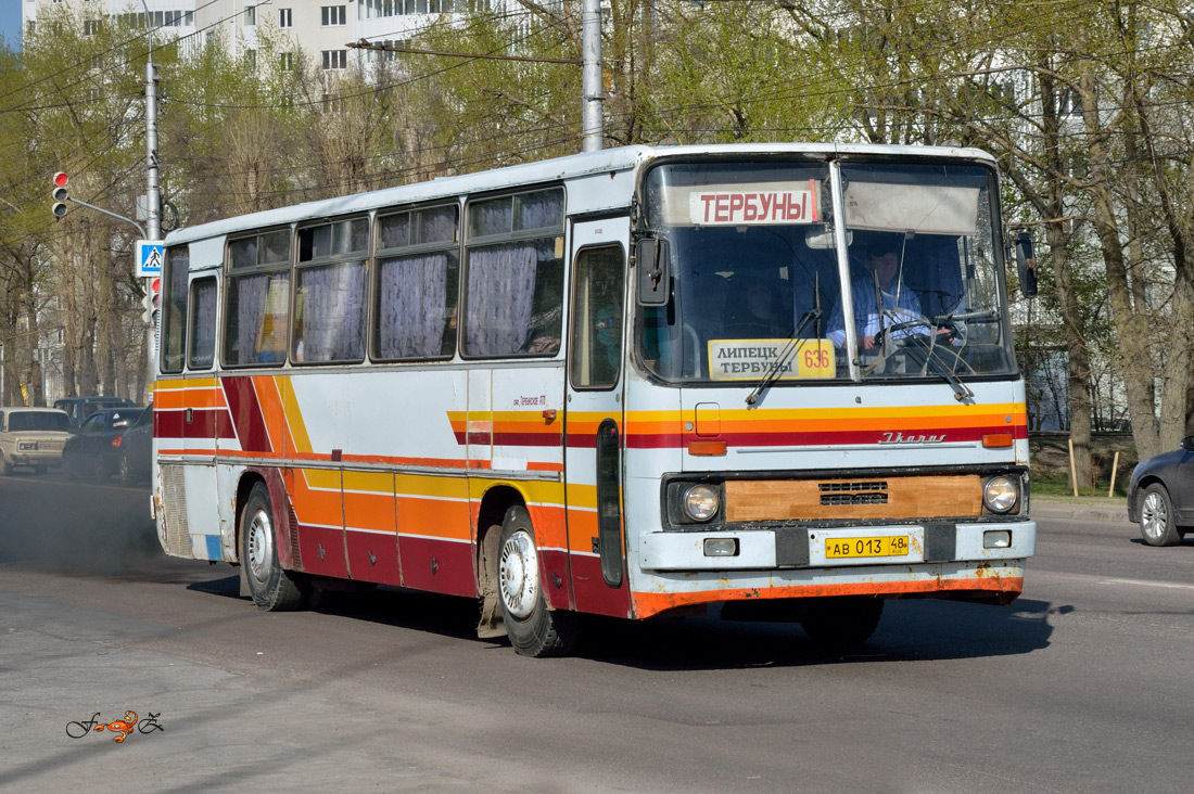 Липецкая область, Ikarus 256.51 № АВ 013 48 — Фото — Автобусный транспорт