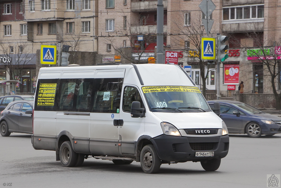 Санкт-Петербург, Нижегородец-2227UT (IVECO Daily) № В 146 АТ 178