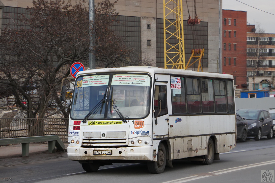 Санкт-Петербург, ПАЗ-320402-03 № 193