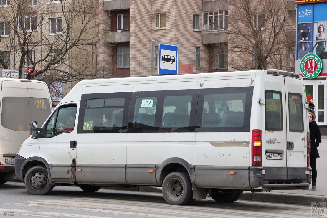 Санкт-Петербург, Нижегородец-2227UT (IVECO Daily) № Н 661 РУ 178