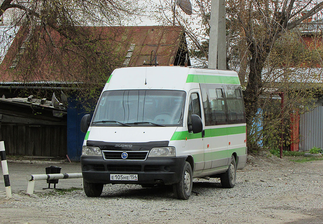 Новосибирская область, FIAT Ducato 244 CSMMC-RLL, -RTL № Е 105 НЕ 154