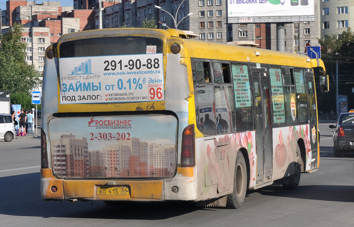 Новосибирская область, Zhong Tong LCK6103G-2 № КО 415 54 — Фото —  Автобусный транспорт