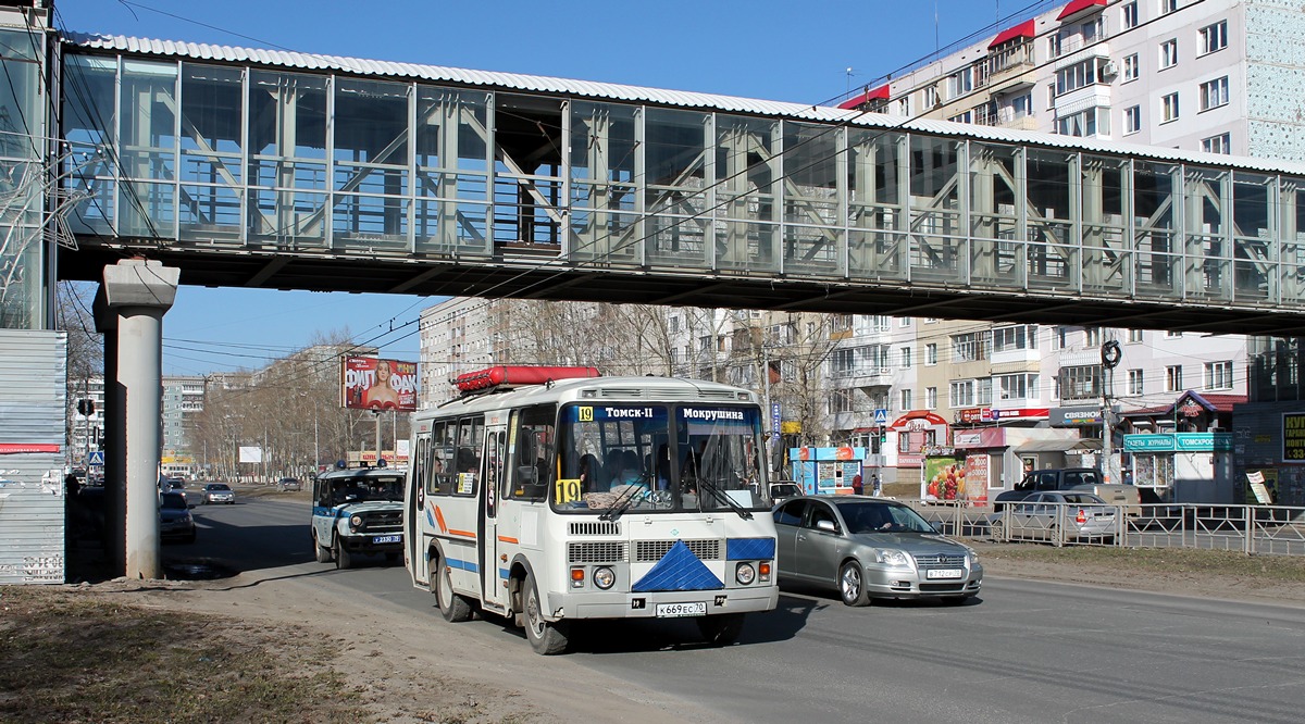 Томская область, ПАЗ-32054 № К 669 ЕС 70