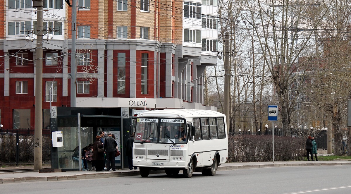 Томская область, ПАЗ-32054 № Е 045 ЕВ 70