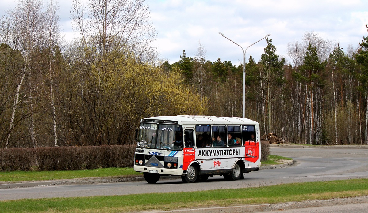 Tomsk region, PAZ-32054 # С 989 СН 70