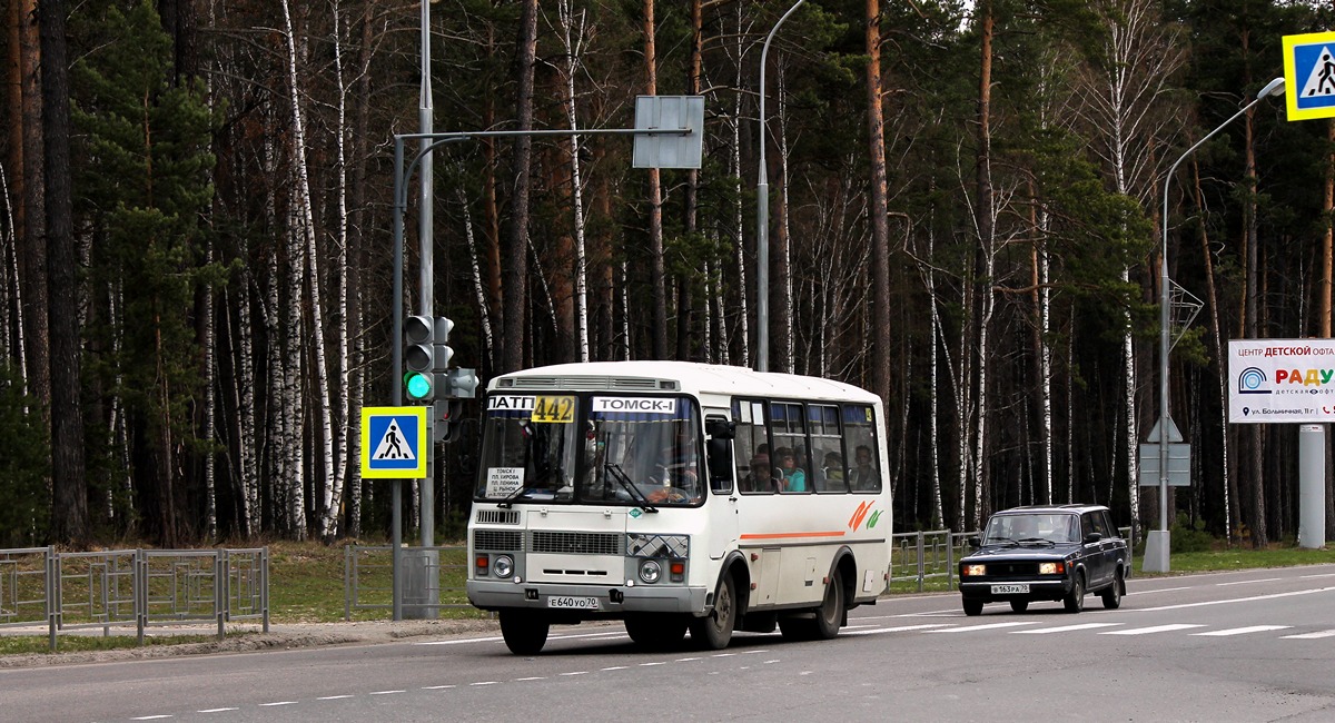 Томская область, ПАЗ-32054 № Е 640 УО 70