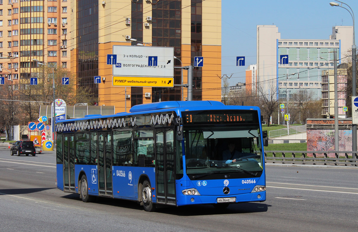 Москва, Mercedes-Benz Conecto II № 040566