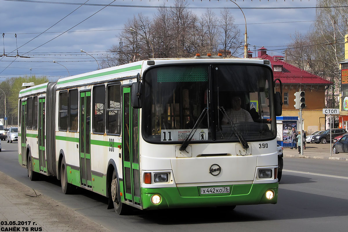 Ярославская область, ЛиАЗ-6212.00 № 390