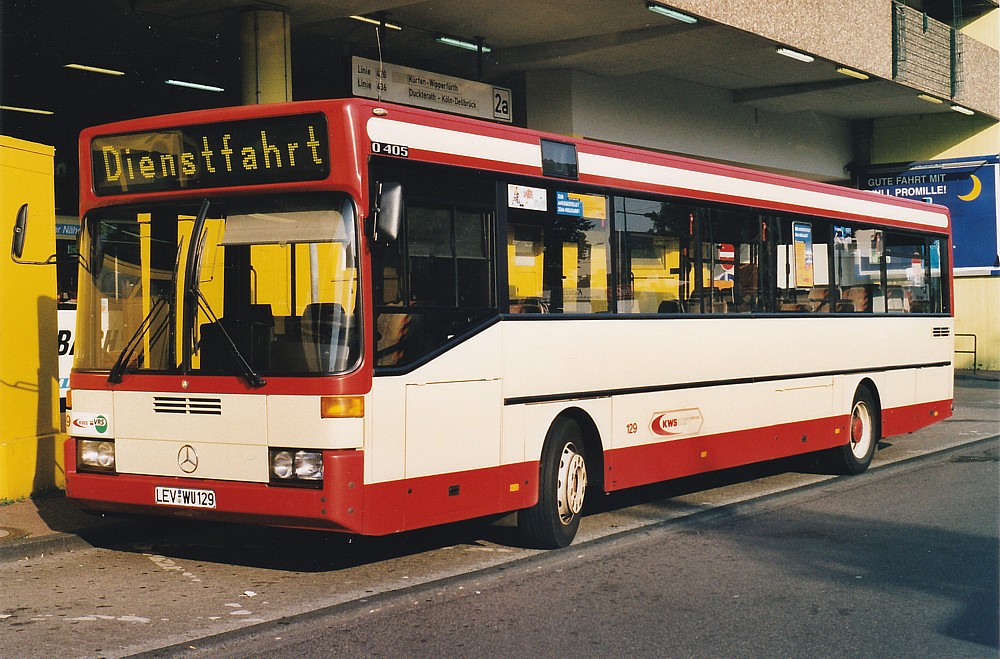 Северный Рейн-Вестфалия, Mercedes-Benz O405 № 129