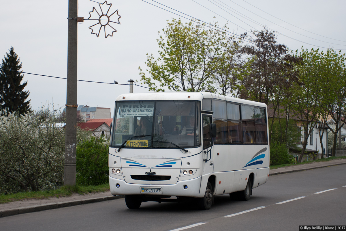 Ровненская область, МАЗ-256.200 № BK 0775 AT