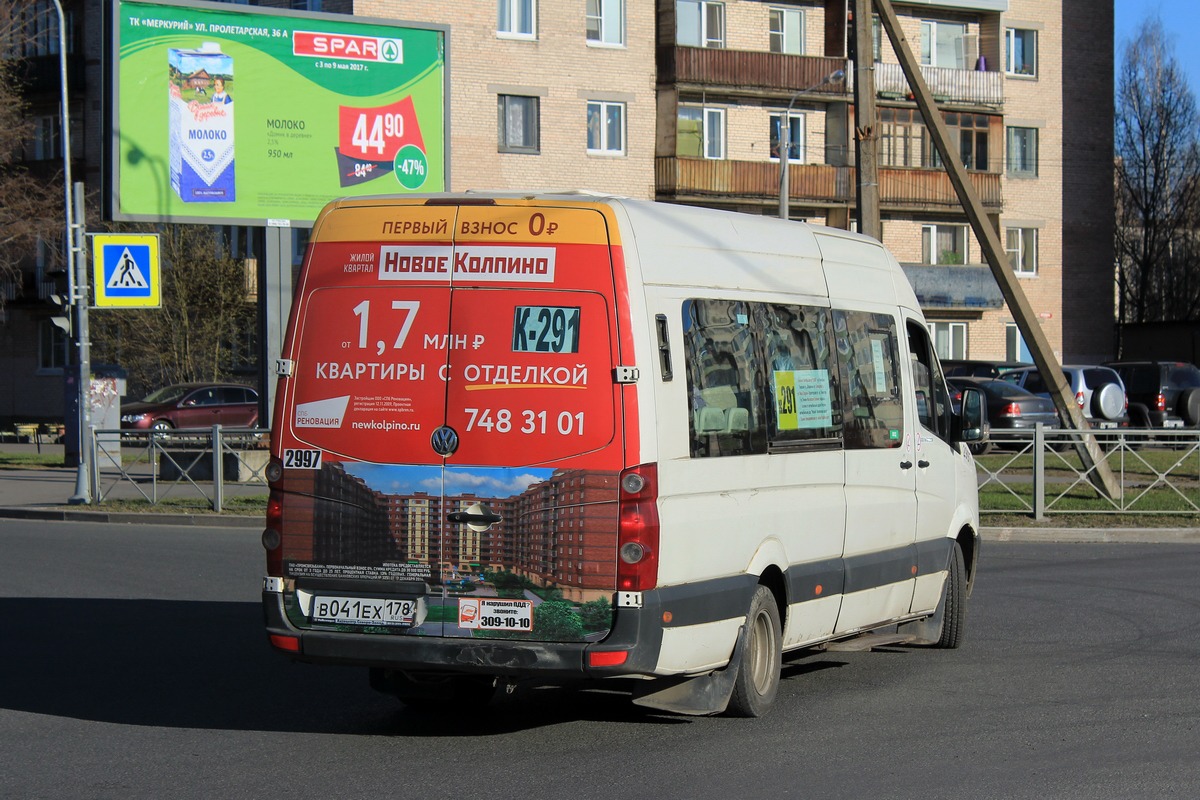 Санкт-Петербург, БТД-2219 (Volkswagen Crafter) № 2997