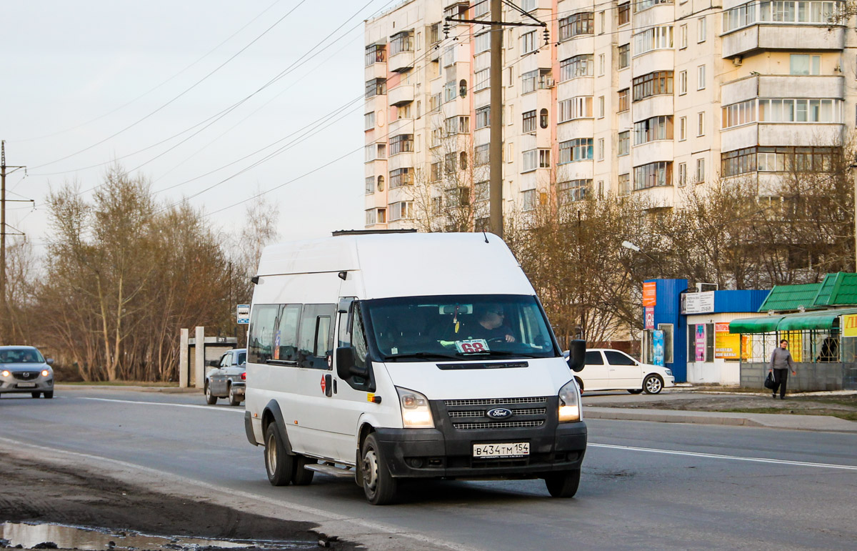 Новосибирская область, Нижегородец-222709  (Ford Transit) № В 434 ТМ 154