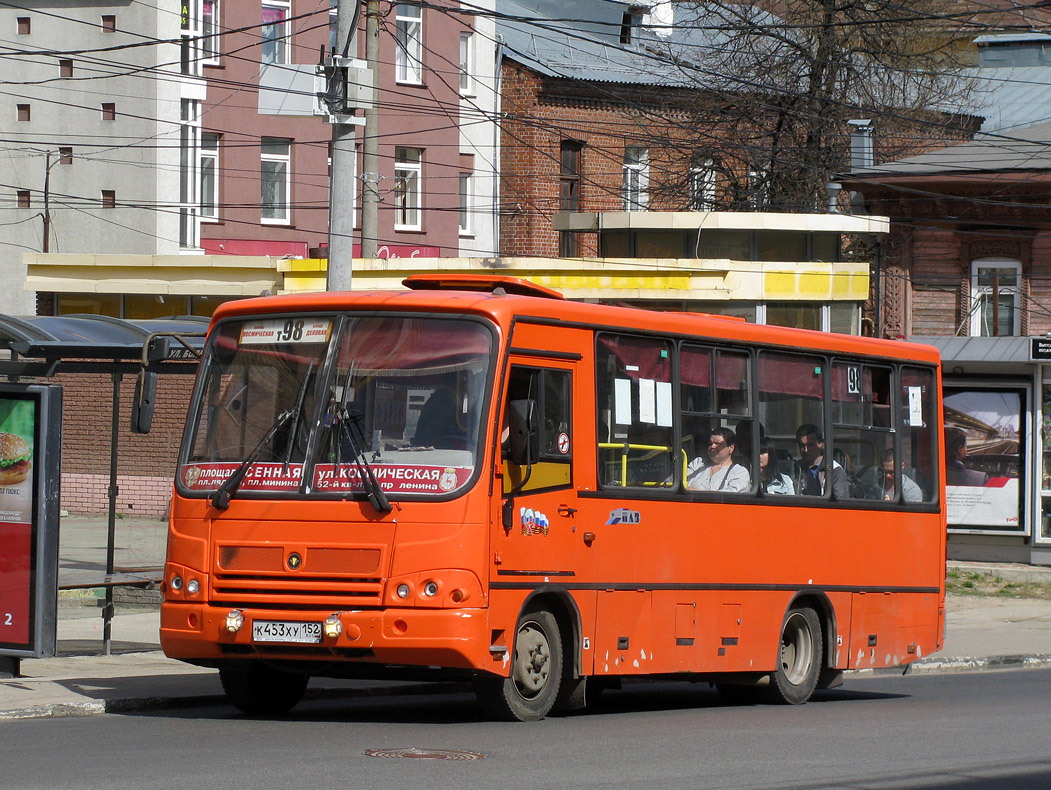 Нижегородская область, ПАЗ-320402-05 № К 453 ХУ 152