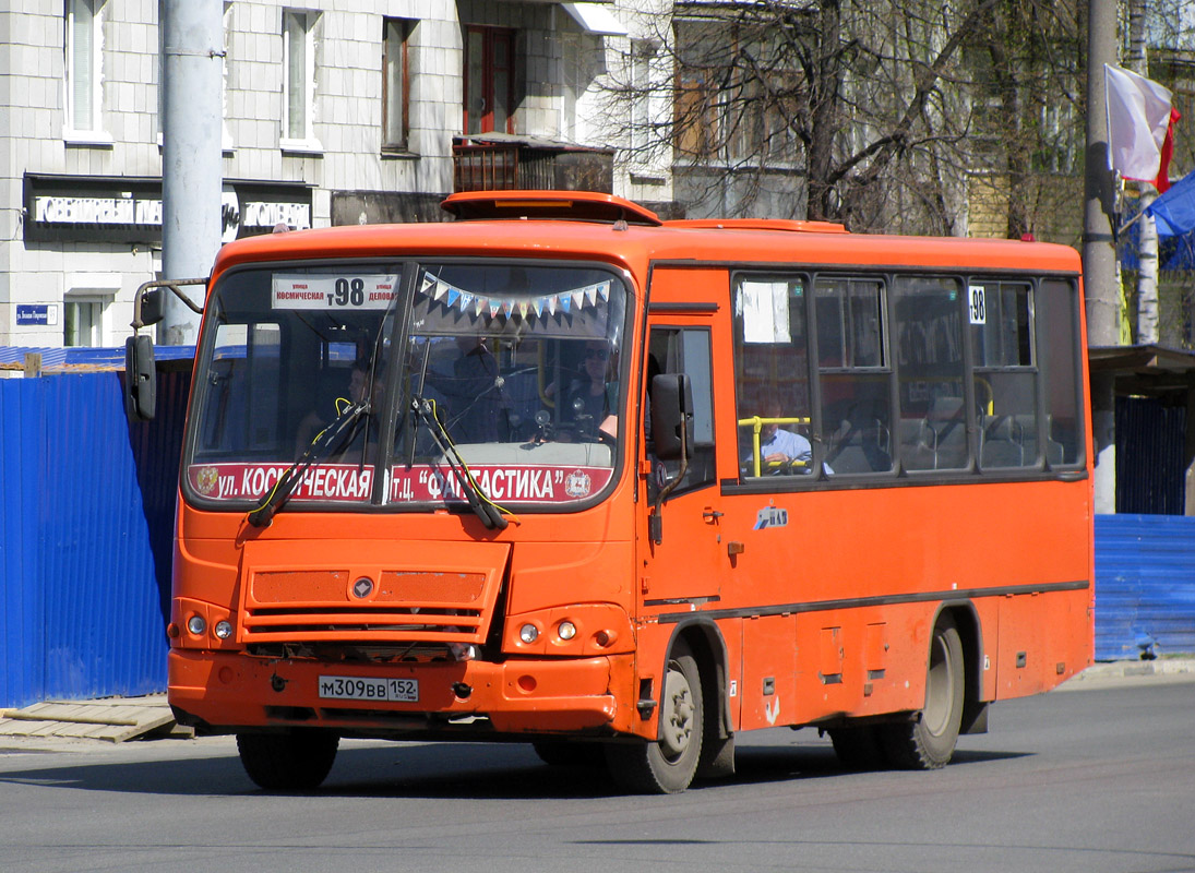 Нижегородская область, ПАЗ-320402-05 № М 309 ВВ 152