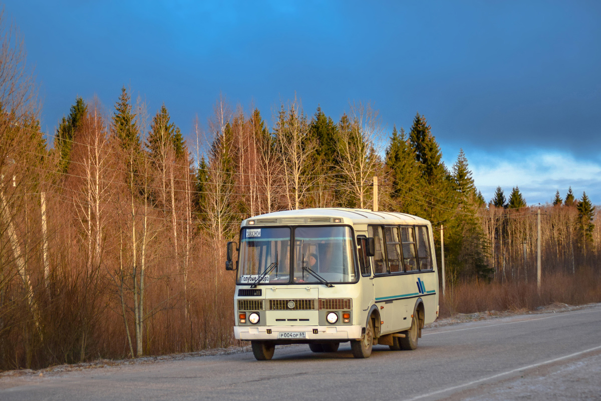 Тверская область, ПАЗ-32053 № Р 004 ОР 69