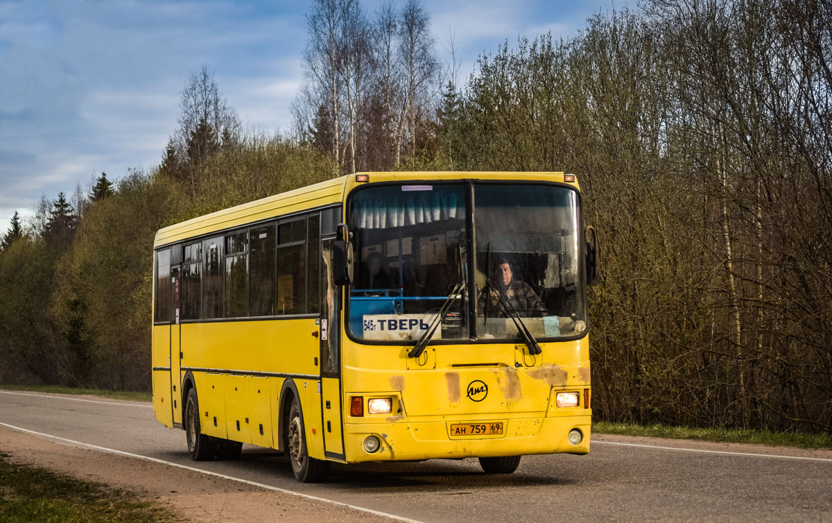 Тверская область, ЛиАЗ-5256.34 (ГолАЗ) № АН 759 69