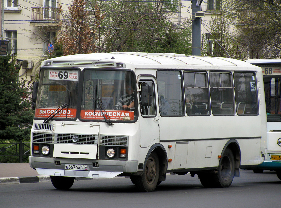 Нижегородская область, ПАЗ-32054 № В 867 ОА 152