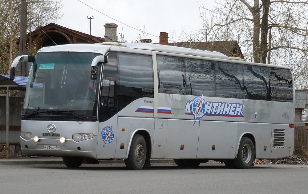 Свердловская область, Higer KLQ6129Q № Р 734 ВН 96