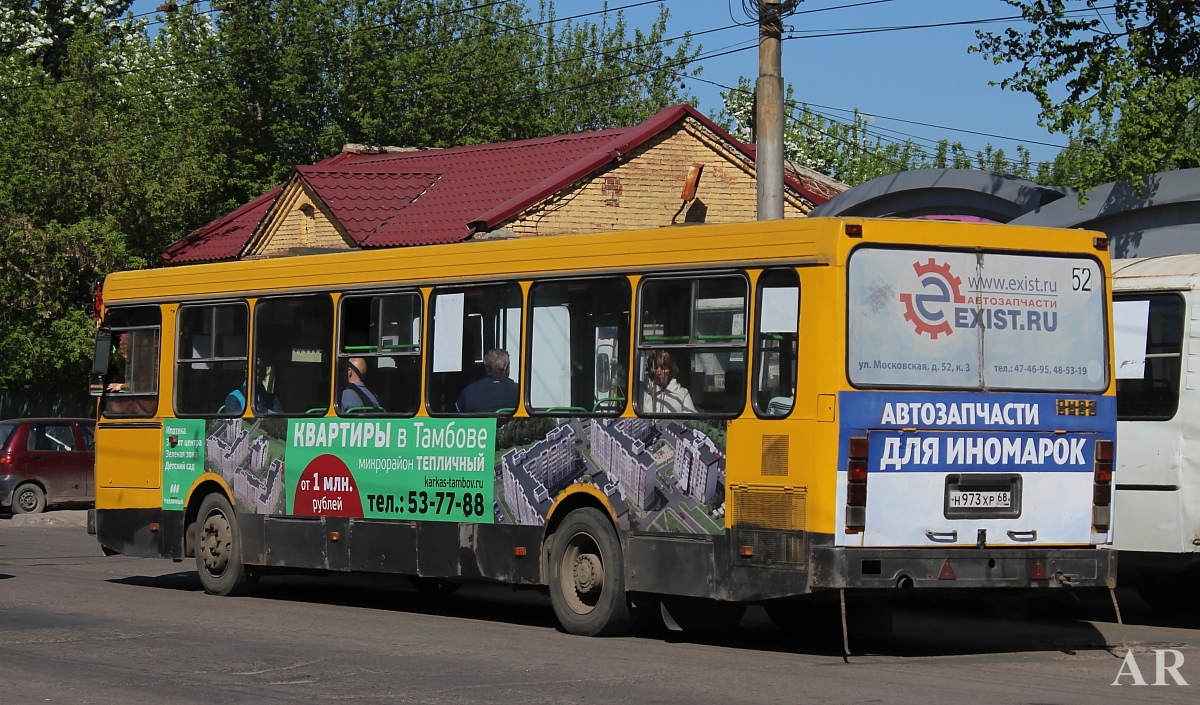 Тамбовская область, ЛиАЗ-5256.25 № Н 973 ХР 68