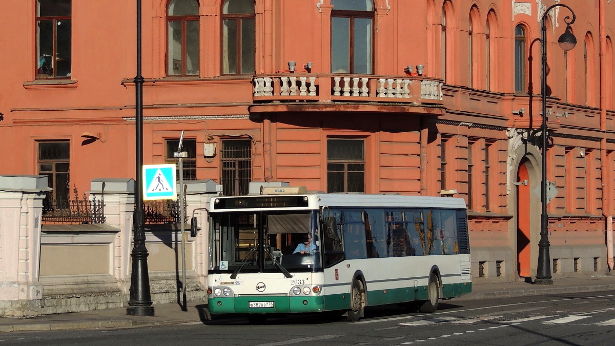 Санкт-Петербург, ЛиАЗ-5292.20 № 2633