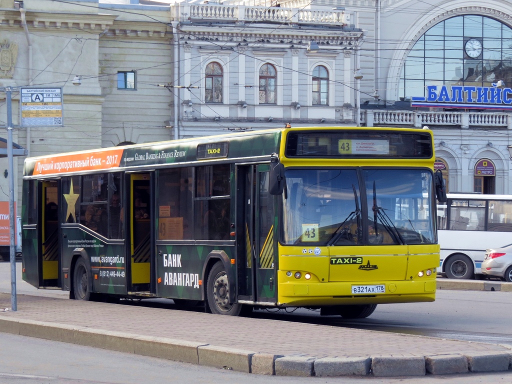 Санкт-Петербург, МАЗ-103.465 № В 321 АХ 178