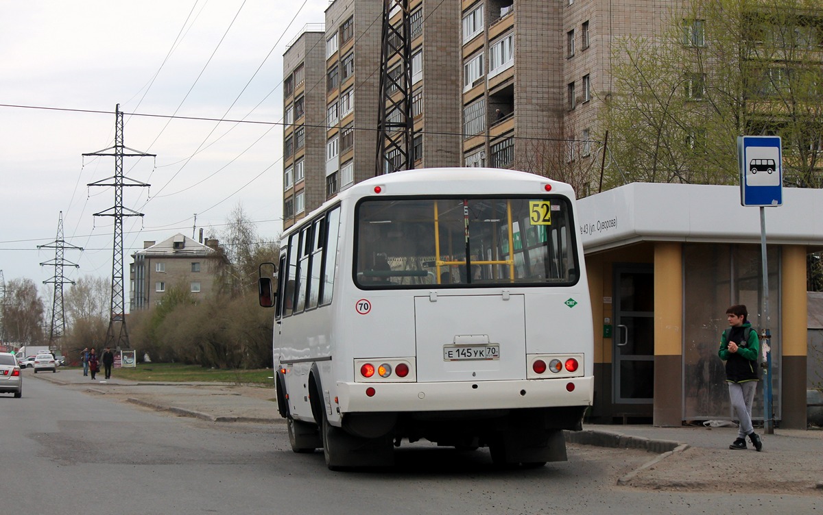 Томская область, ПАЗ-32054 № Е 145 УК 70