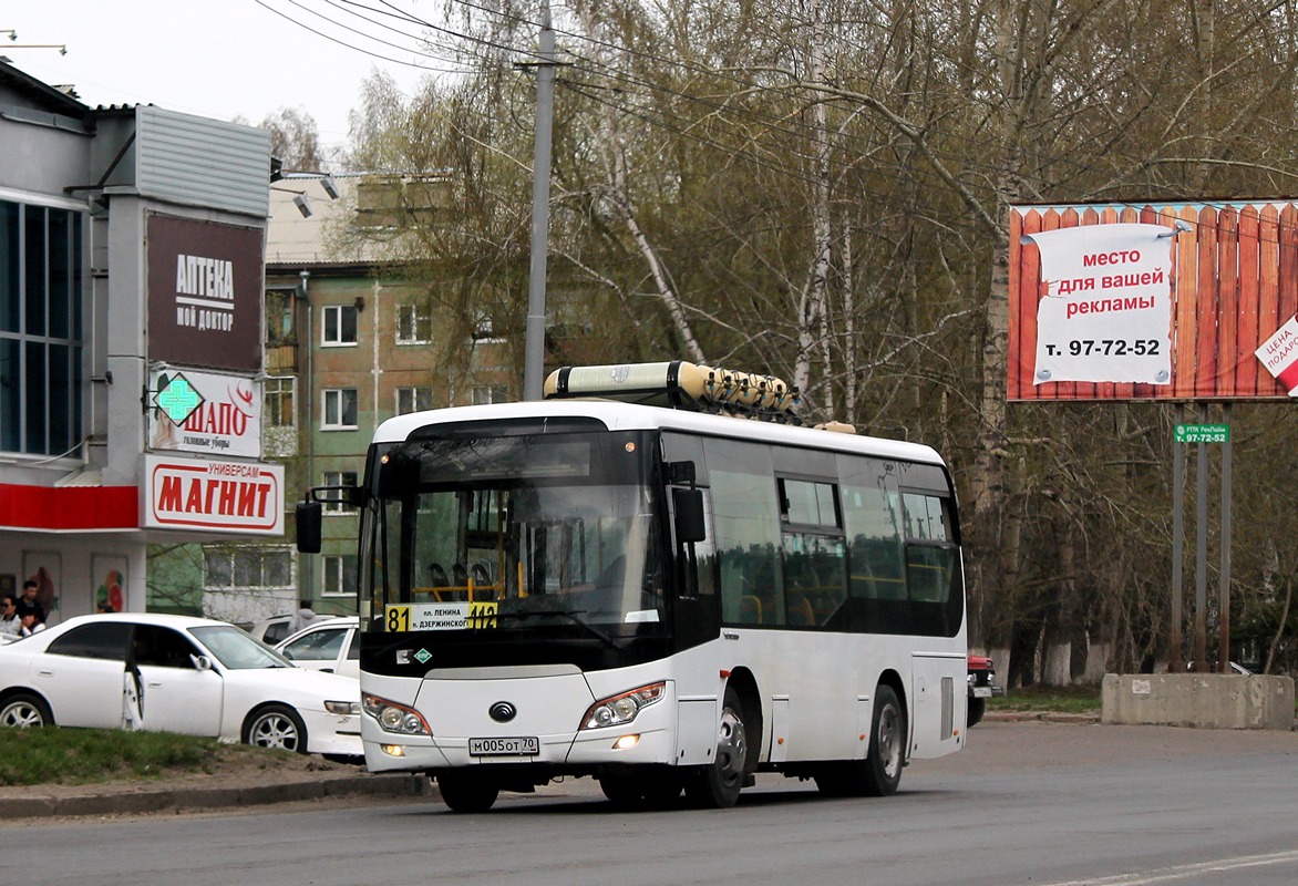 Томская область, Yutong ZK6852HG № М 005 ОТ 70