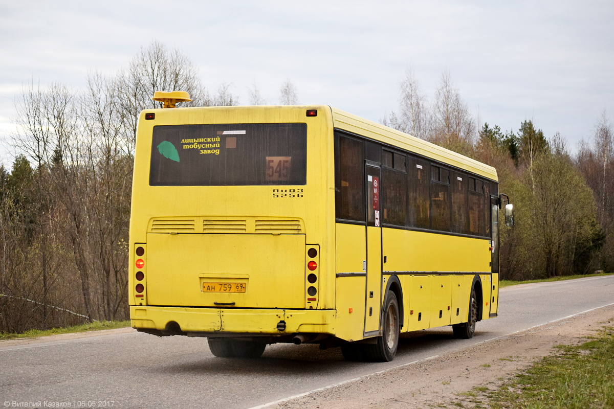 Тверская область, ЛиАЗ-5256.34 (ГолАЗ) № АН 759 69