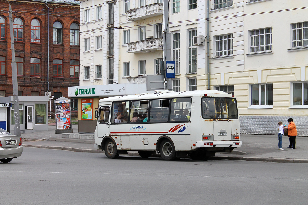 Томская область, ПАЗ-32054 № К 834 ТР 70