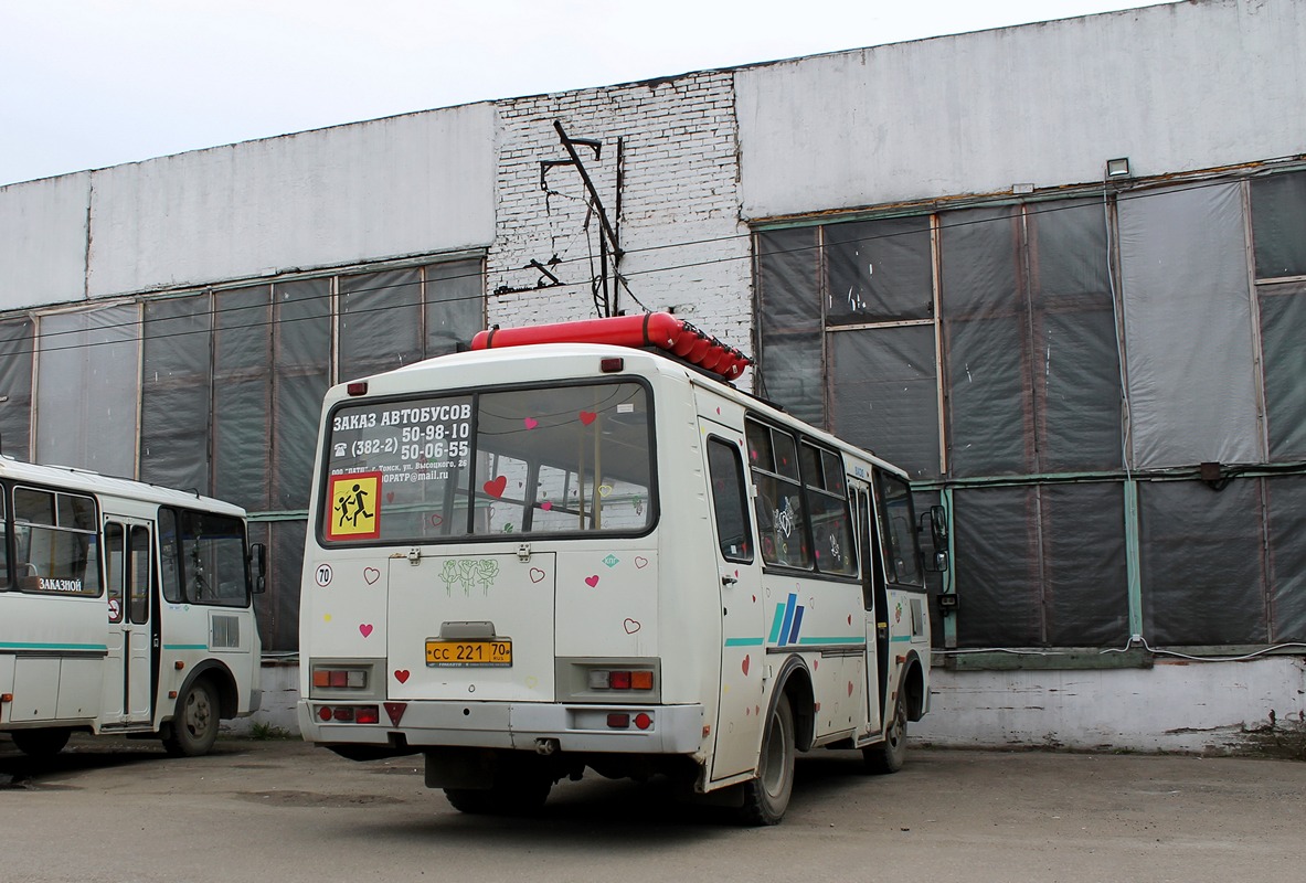 Томская область, ПАЗ-32053 № СС 221 70