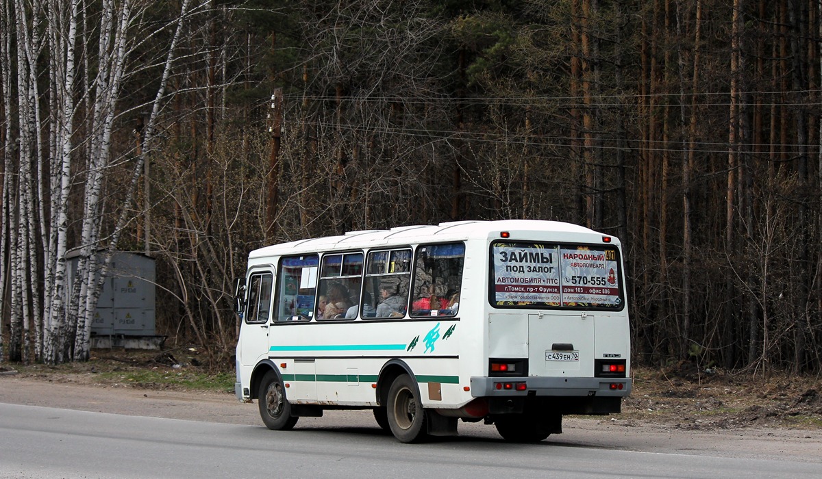 Томская область, ПАЗ-32054 № С 439 ЕН 70