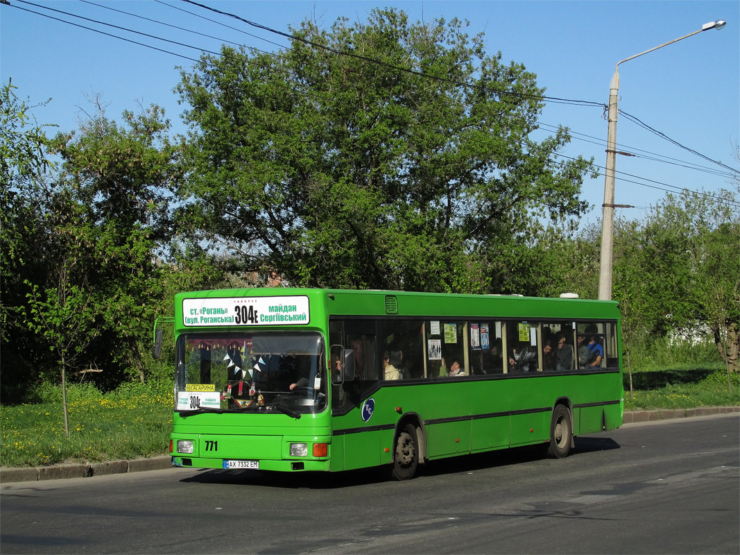 Харьковская область, MAN A12 EL262 № 771